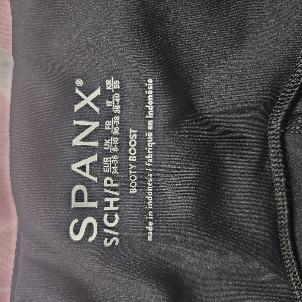 Spanx Black Booty Boost Leggings. Wore Once.